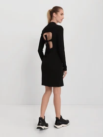 Платья PUMA Classics Ribbed LS Dress модель 53430401 Фото