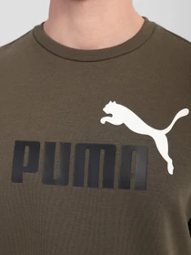 Худи и свитшоты PUMA ESSENTIALS+ TWO-TONE BIG LOGO CREW модель 58676244 Фото