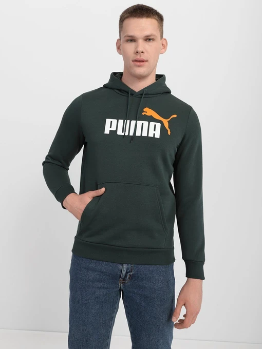 Худи и свитшоты PUMA ESSENTIALS+ TWO-TONE BIG LOGO модель 58676480 Фото