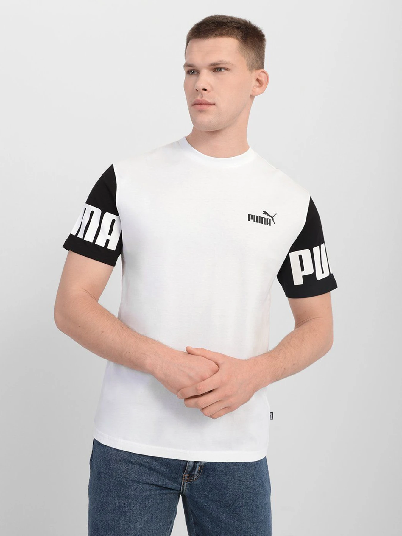 Футболки и поло PUMA POWER COLOURBLOCK модель 58942802 Футболки и поло PUMA POWER COLOURBLOCK модель 58942802 Фото