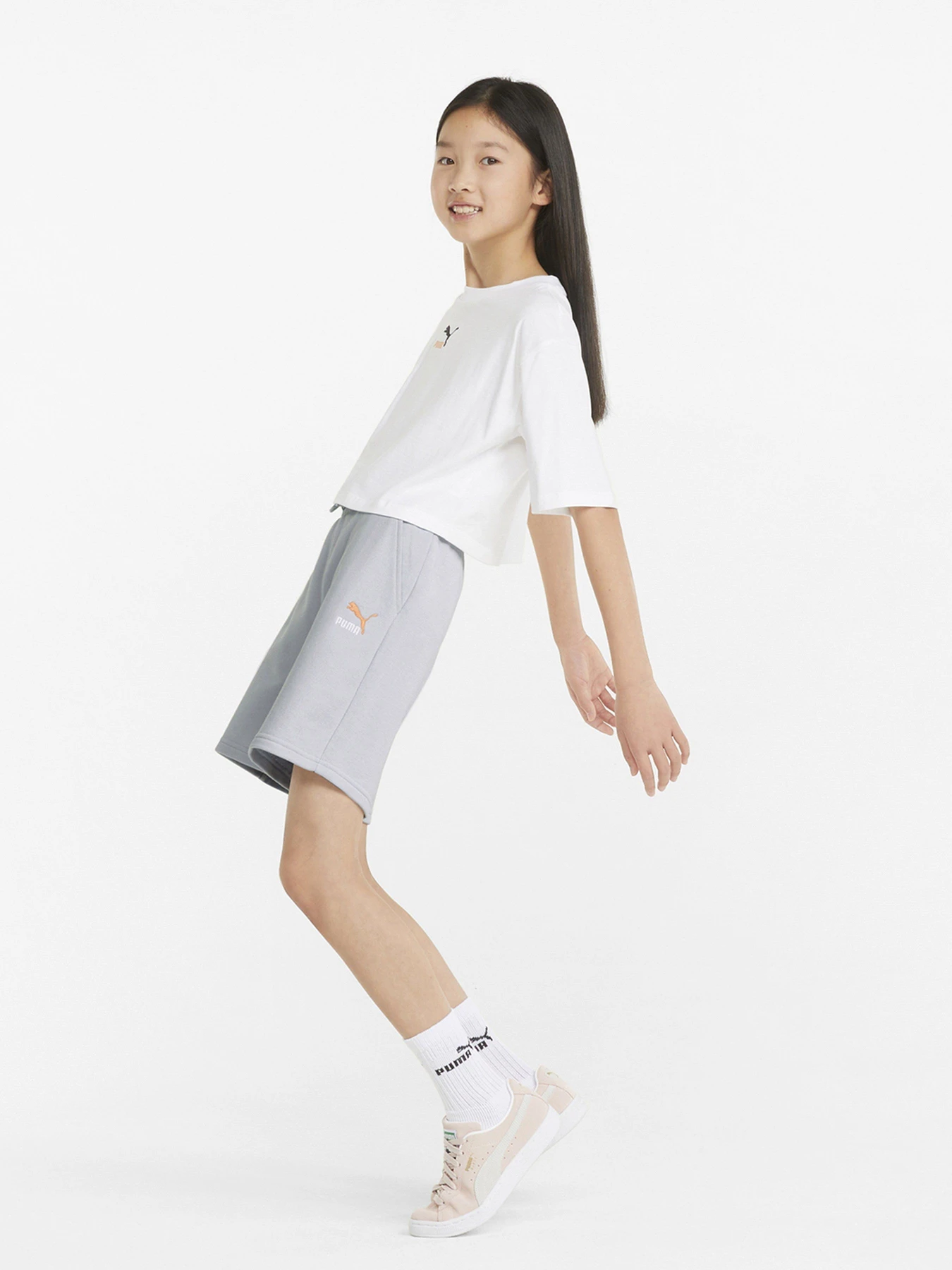 Шорты PUMA JR модель 53339721 Шорты PUMA JR модель 53339721 Фото