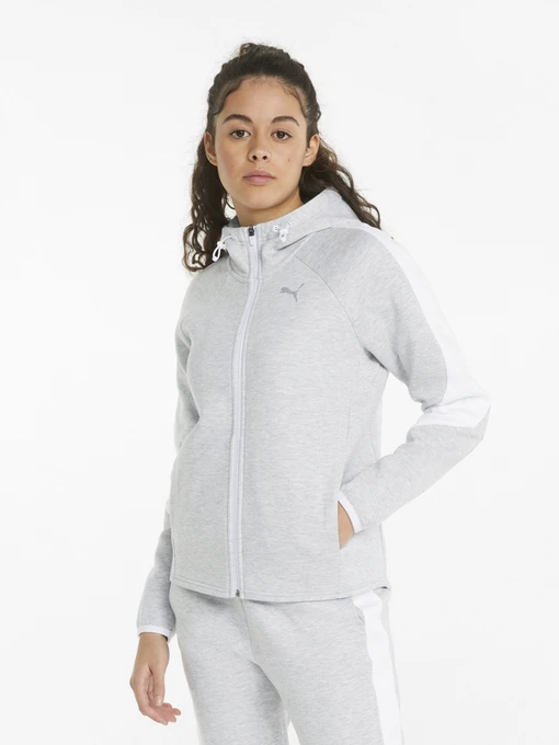 Худи и свитшоты PUMA Evostripe Full-Zip модель 84707304 Фото