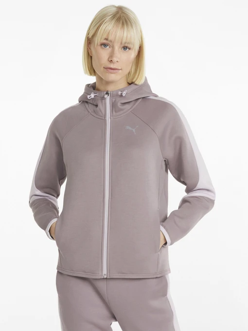 Худи и свитшоты PUMA Evostripe Full-Zip модель 84707318 Фото