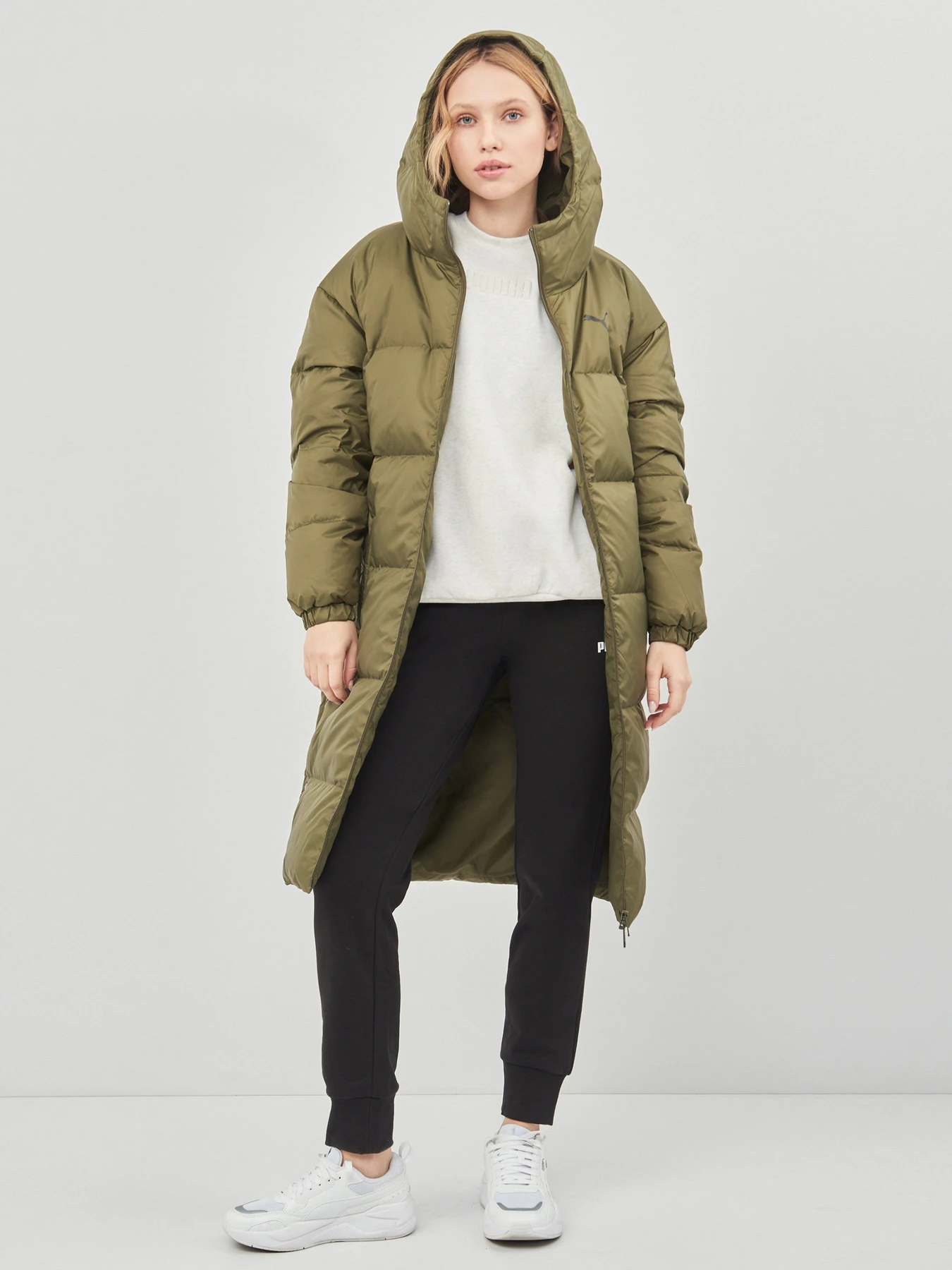 Куртки и дубленки PUMA Longline Down модель 84361402 Куртки и дубленки PUMA Longline Down модель 84361402 Фото