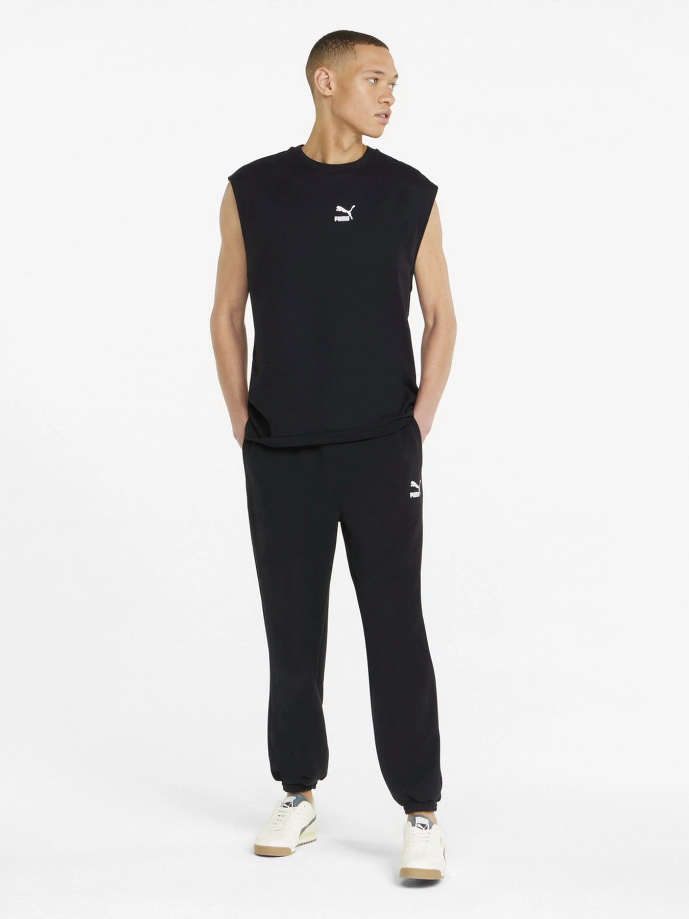 Штани PUMA Classics Relaxed модель 53505801 Штани PUMA Classics Relaxed модель 53505801 Фото