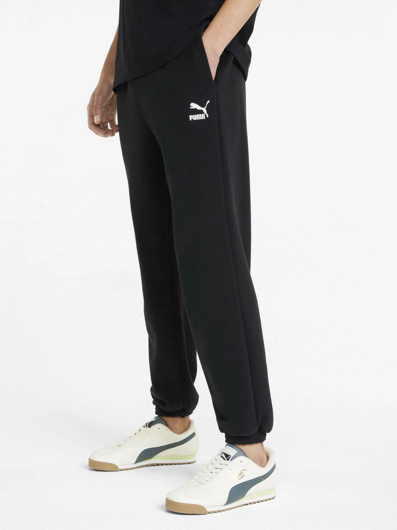 Штани PUMA Classics Relaxed модель 53505801 Штани PUMA Classics Relaxed модель 53505801 Фото