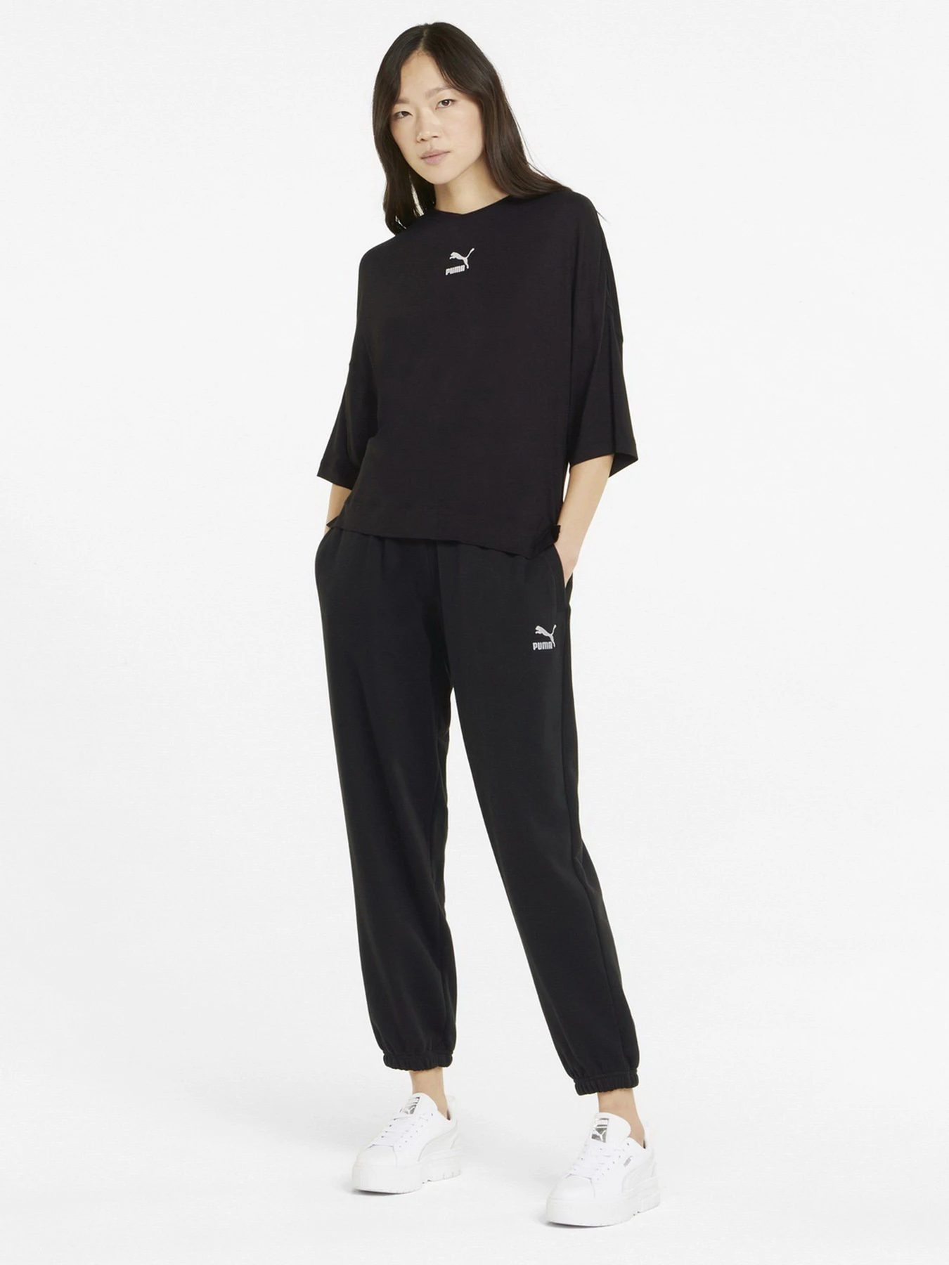 Брюки PUMA Classics Relaxed модель 53506301 Брюки PUMA Classics Relaxed модель 53506301 Фото