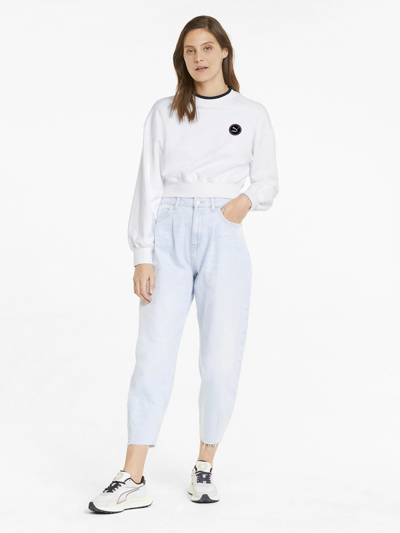 Худи и свитшоты PUMA SWxP CREW модель 53356202 Худи и свитшоты PUMA SWxP CREW модель 53356202 Фото