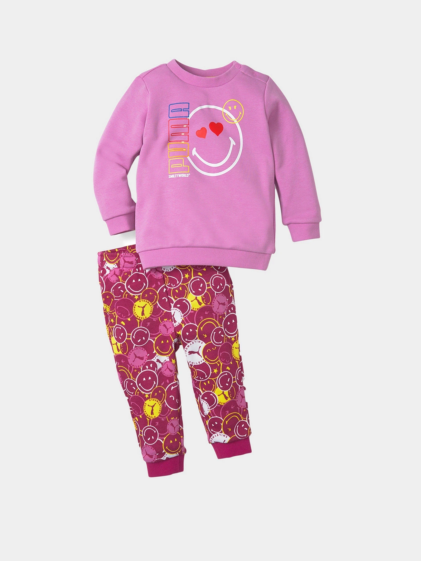 Костюмы PUMA x SMILEYWORLD Minicats модель 84697515 Фото