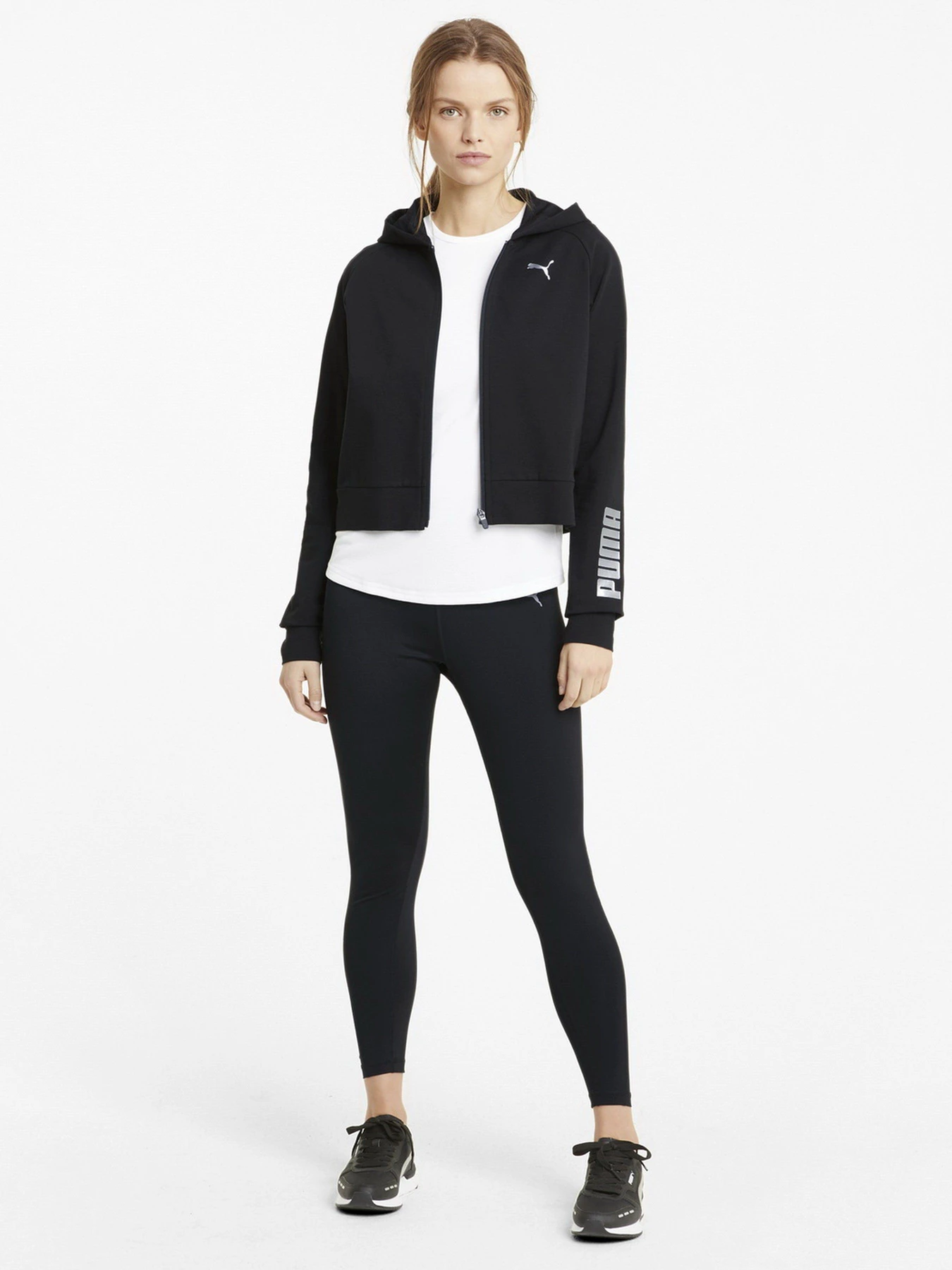 Худі та світшоти PUMA RTG Full-Zip модель 58648501 Фото