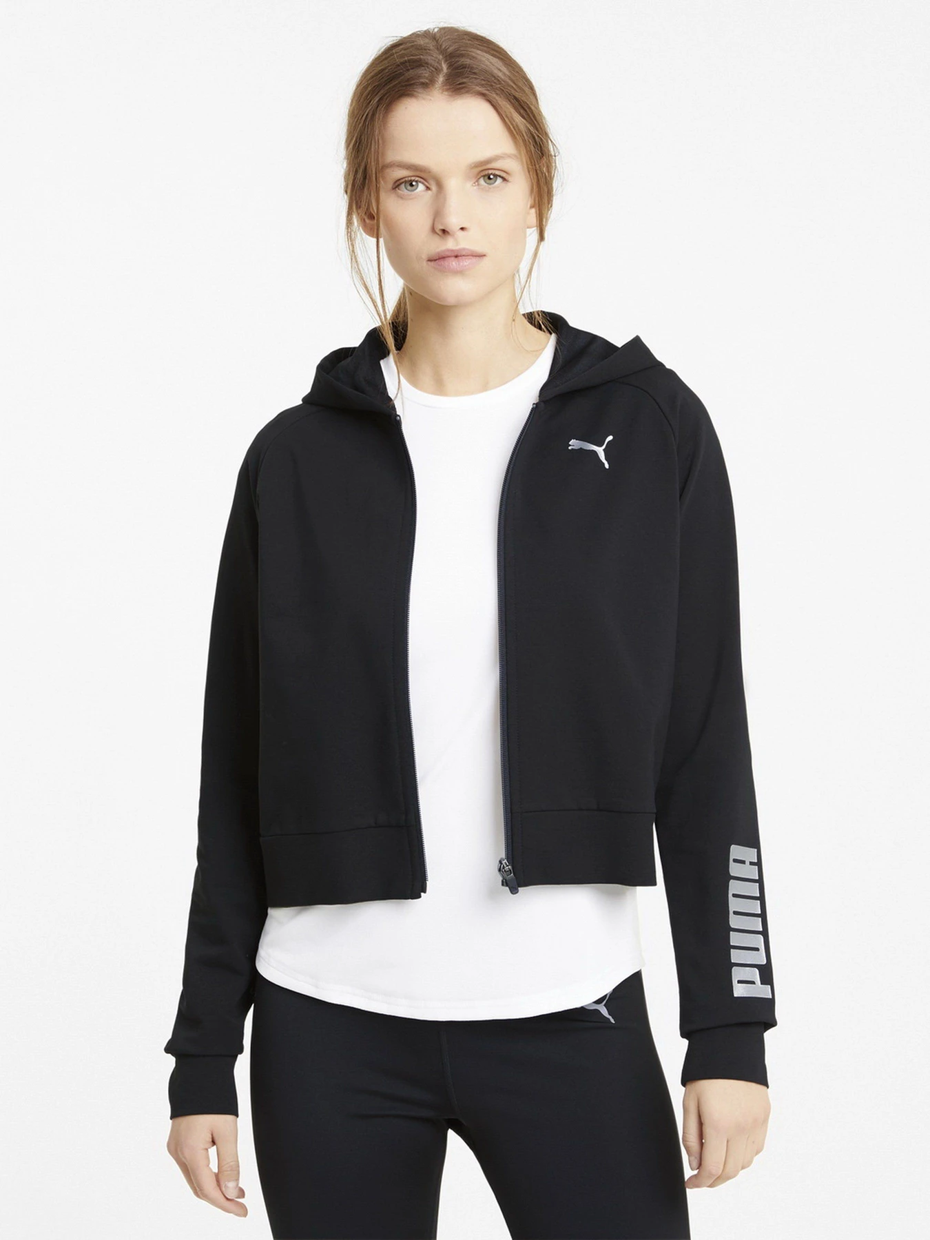 Худі та світшоти PUMA RTG Full-Zip модель 58648501 Фото