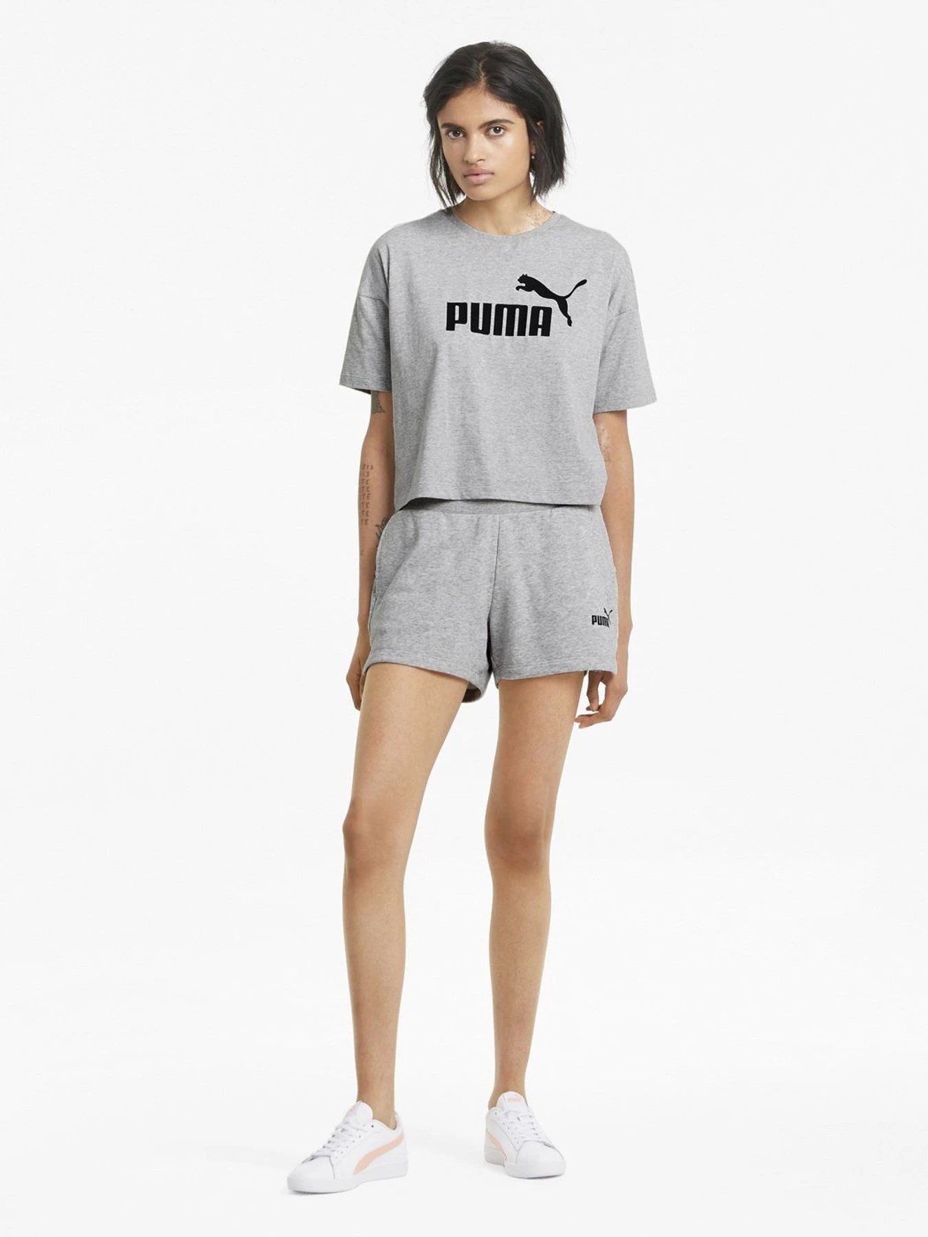 Футболки і поло PUMA Essentials Logo Cropped модель 58686604 Футболки і поло PUMA Essentials Logo Cropped модель 58686604 Фото
