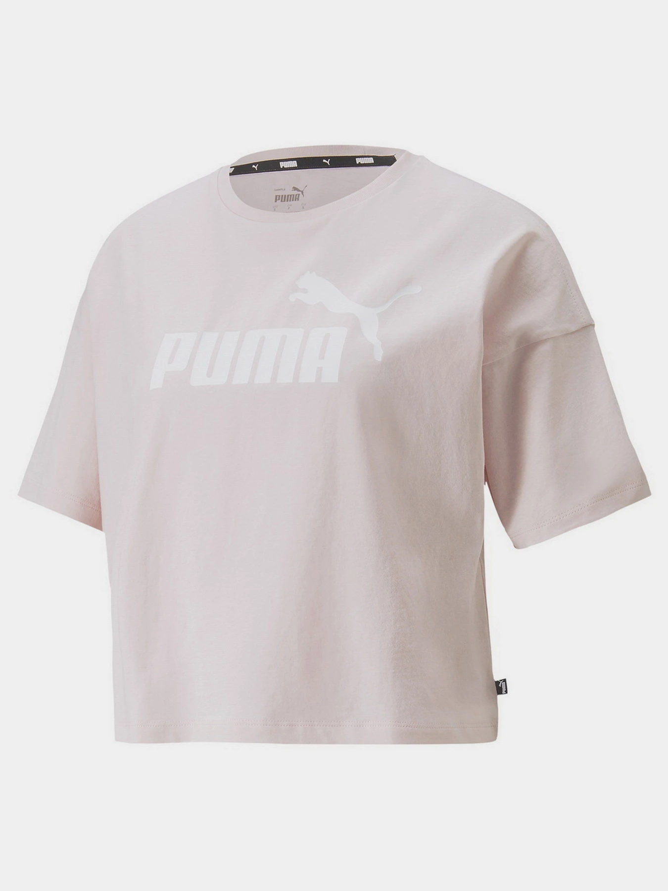 Футболки и поло PUMA Essentials Logo Cropped модель 58686682 Фото