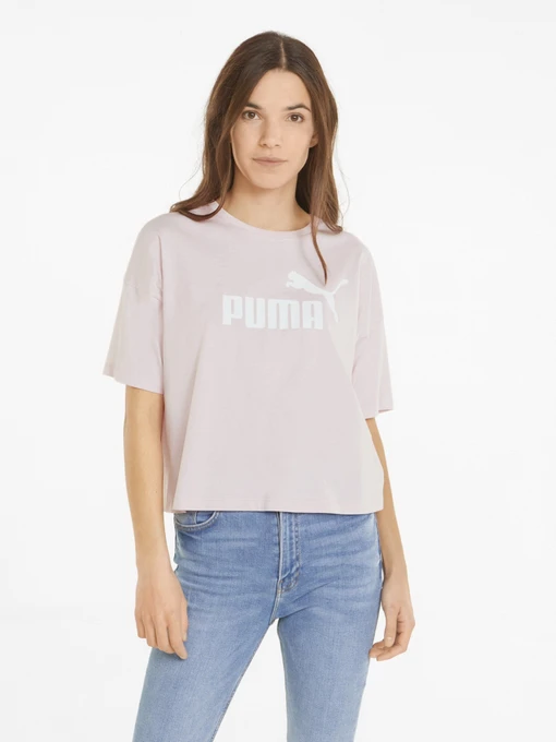 Футболки і поло PUMA Essentials Logo Cropped модель 58686682 Фото