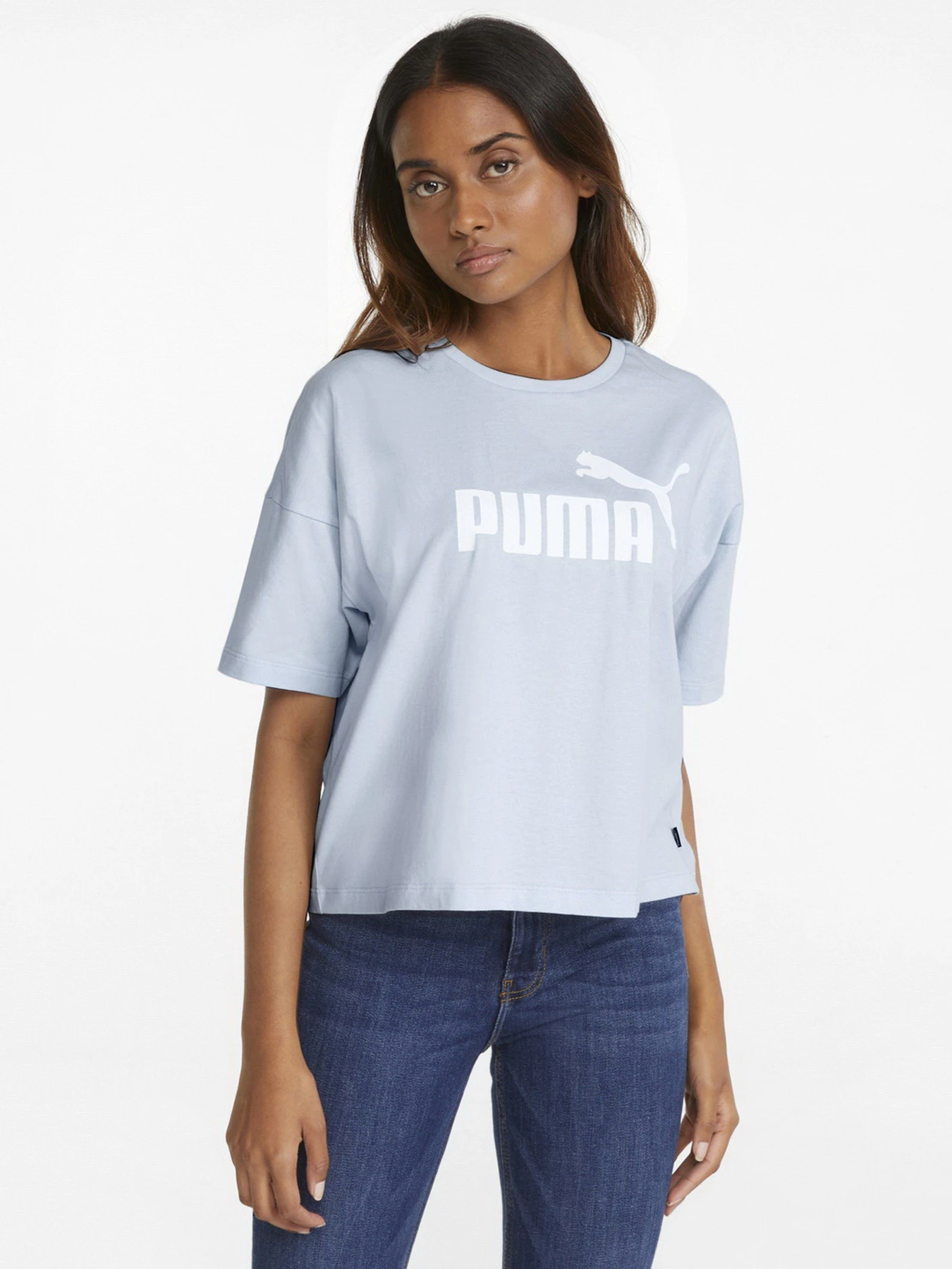 Футболки и поло PUMA Essentials Logo Cropped модель 58686683 Футболки и поло PUMA Essentials Logo Cropped модель 58686683 Фото