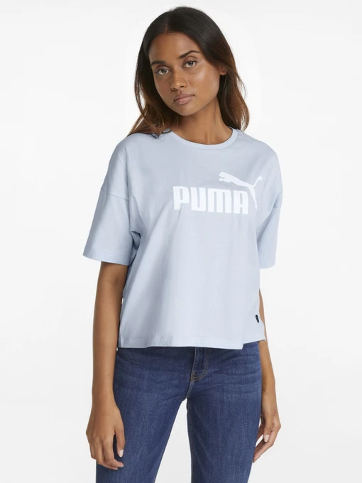Футболки і поло PUMA Essentials Logo Cropped модель 58686683 Фото