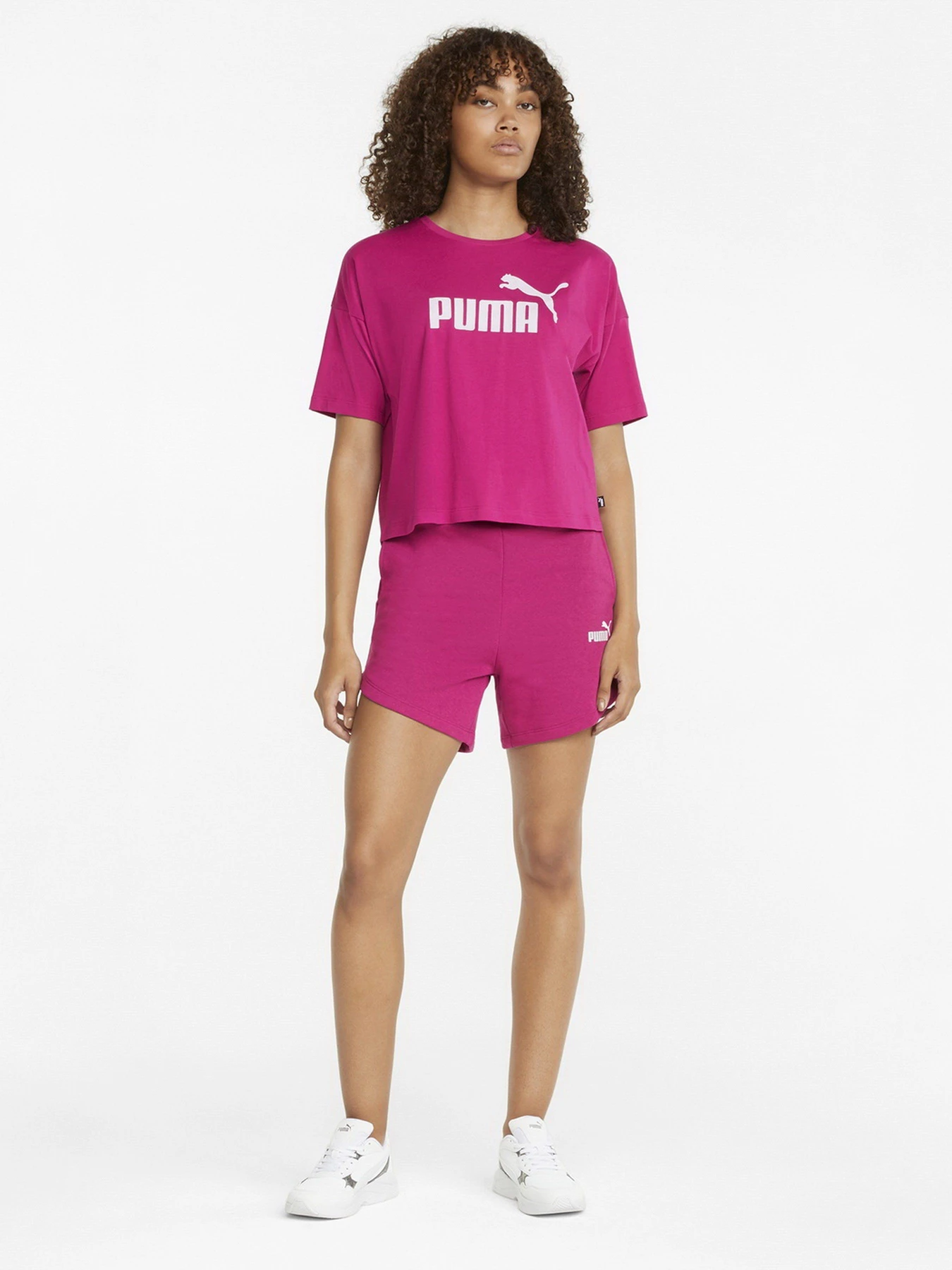 Футболки и поло PUMA Essentials Logo Cropped модель 58686686 Фото