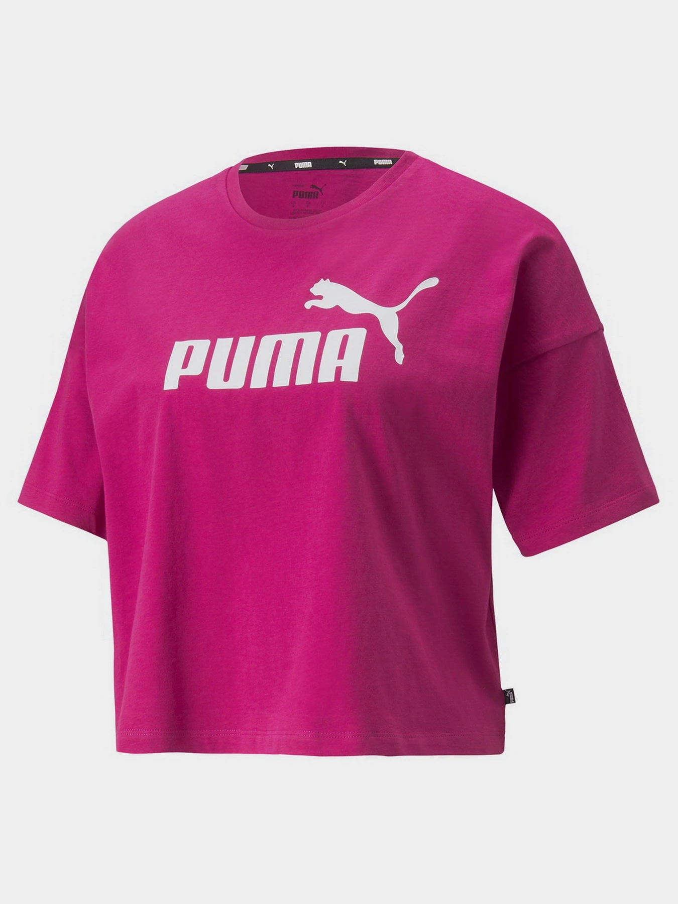 Футболки и поло PUMA Essentials Logo Cropped модель 58686686 Фото