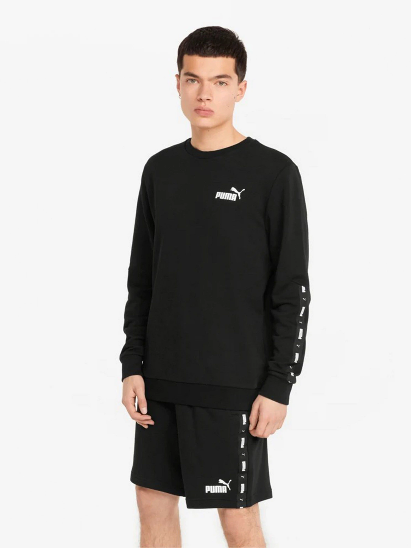Худи и свитшоты PUMA Essentials+ Tape Crew модель 84738401 Худи и свитшоты PUMA Essentials+ Tape Crew модель 84738401 Фото