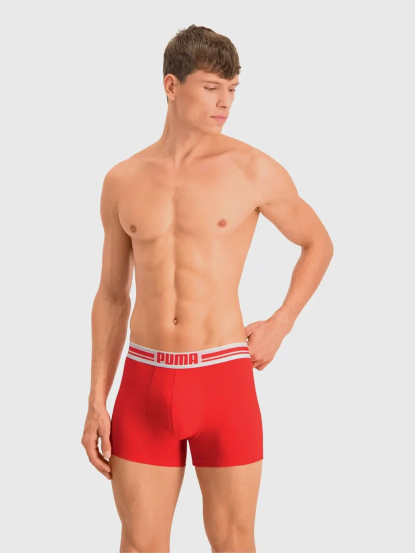Нижнее белье PUMA Placed Logo Boxer модель 90651907 Нижнее белье PUMA Placed Logo Boxer модель 90651907 Фото