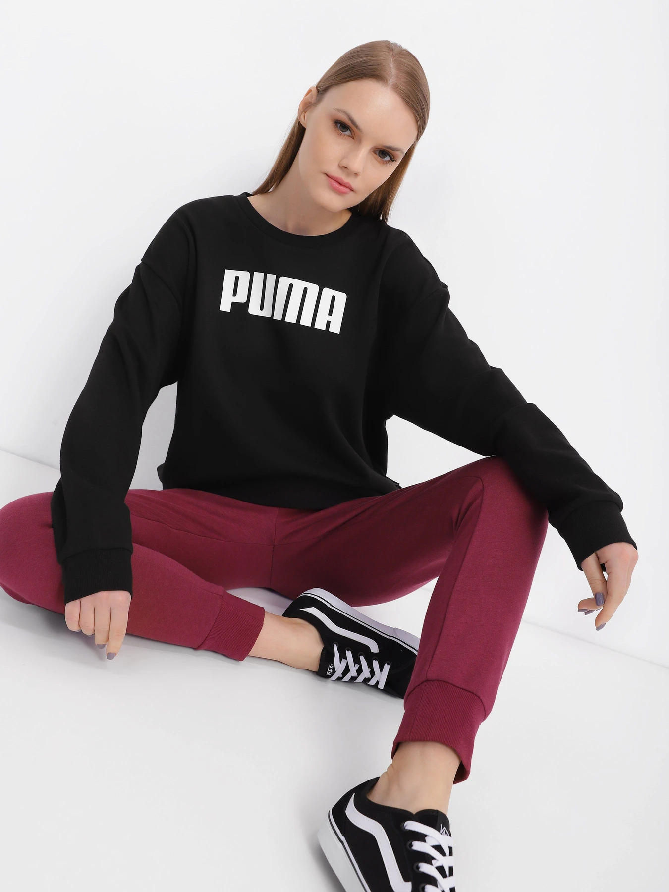 Худи и свитшоты PUMA Essentials Crew модель 84719901 Худи и свитшоты PUMA Essentials Crew модель 84719901 Фото