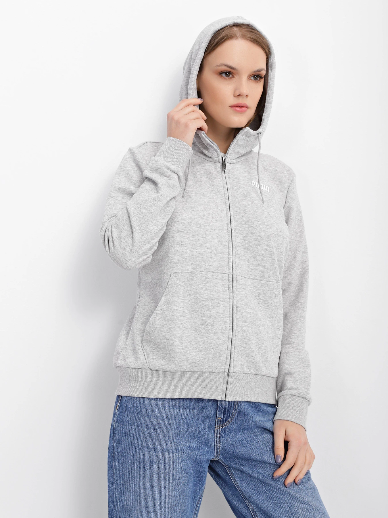 Худи и свитшоты PUMA Essentials Full-zip модель 84720003 Худи и свитшоты PUMA Essentials Full-zip модель 84720003 Фото