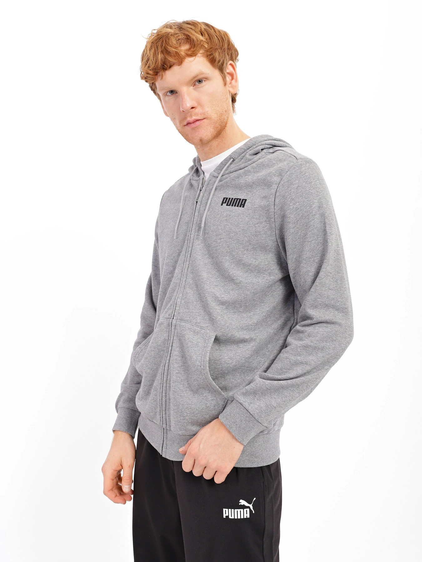 Худи и свитшоты PUMA Essentials Full-zip модель 84723902 Фото