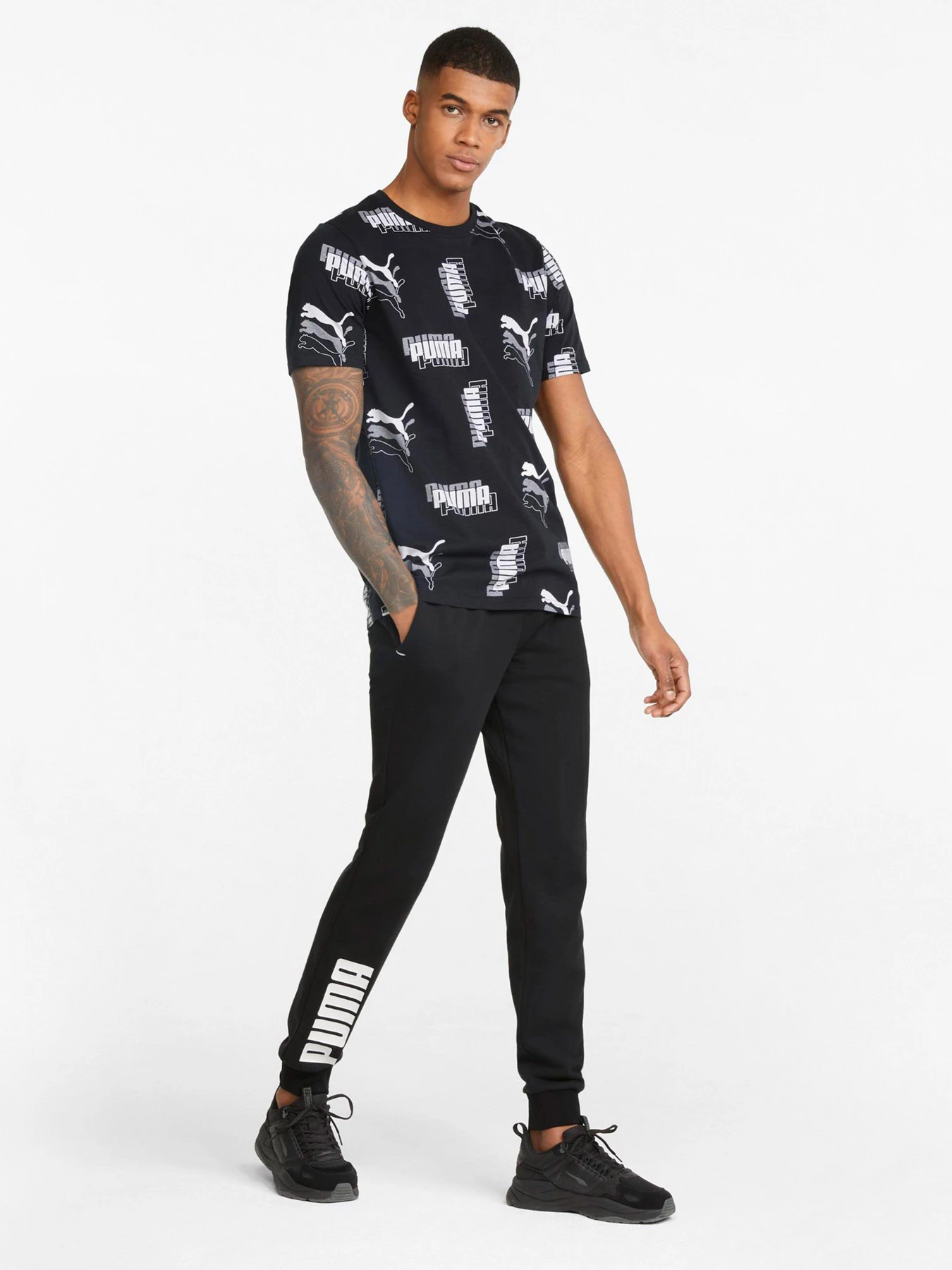 Брюки PUMA Power Colorblock модель 84739201 Брюки PUMA Power Colorblock модель 84739201 Фото