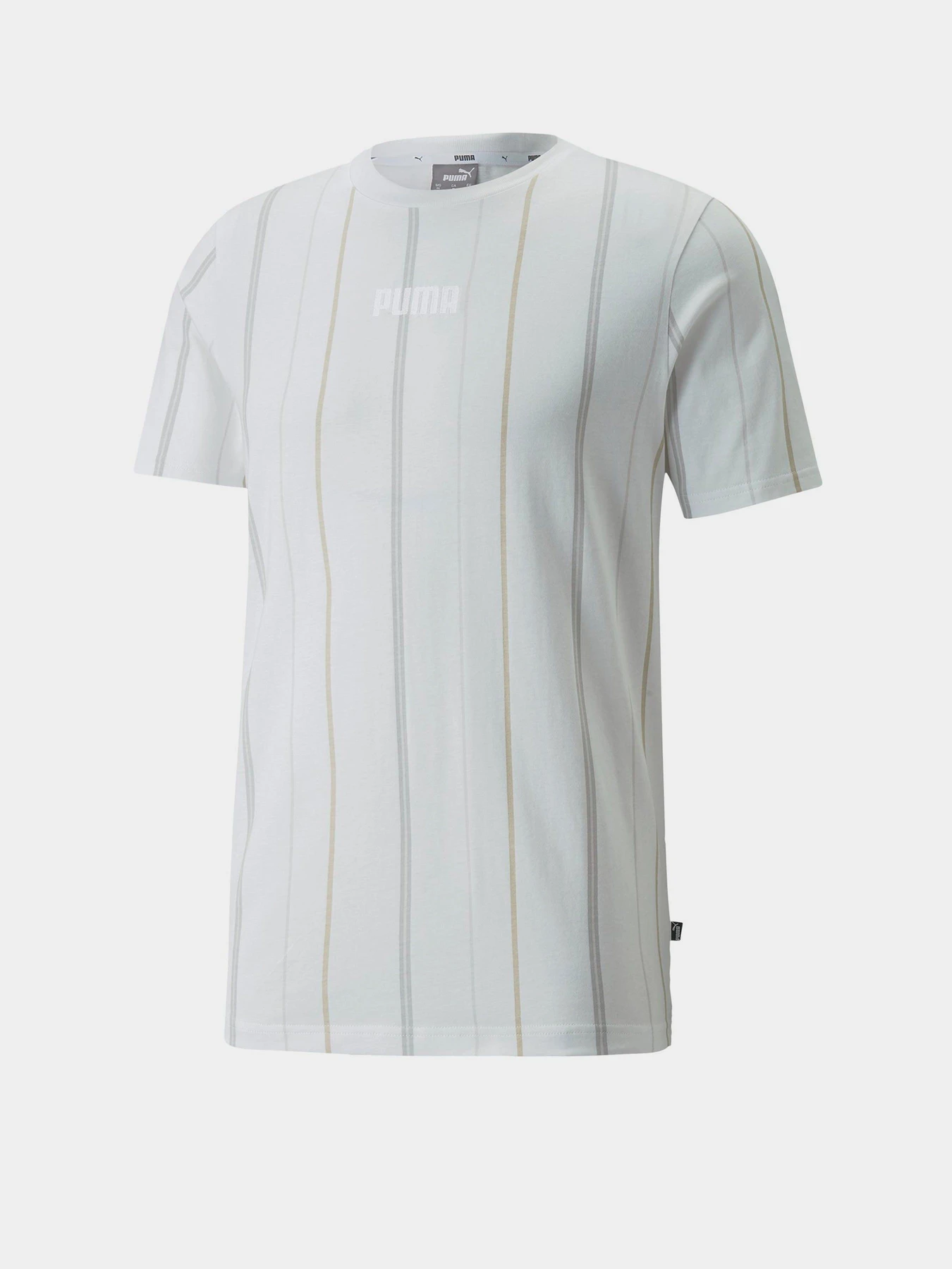 Футболки и поло PUMA Modern Basics Striped модель 84740802 Футболки и поло PUMA Modern Basics Striped модель 84740802 Фото