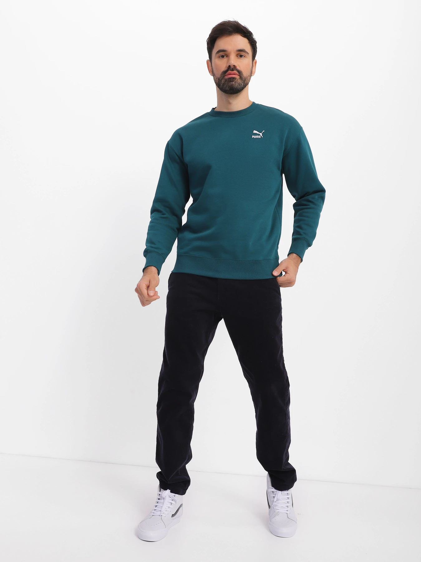 Худі та світшоти PUMA Classics Relaxed Crew модель 53674624 Худі та світшоти PUMA Classics Relaxed Crew модель 53674624 Фото