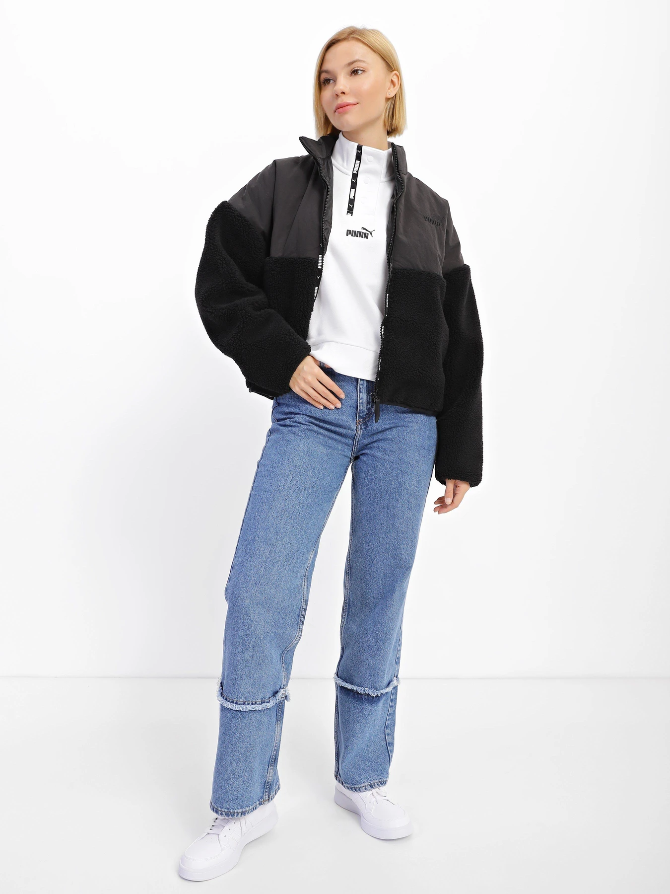 Куртки и дубленки PUMA SHERPA модель 84940401 Фото