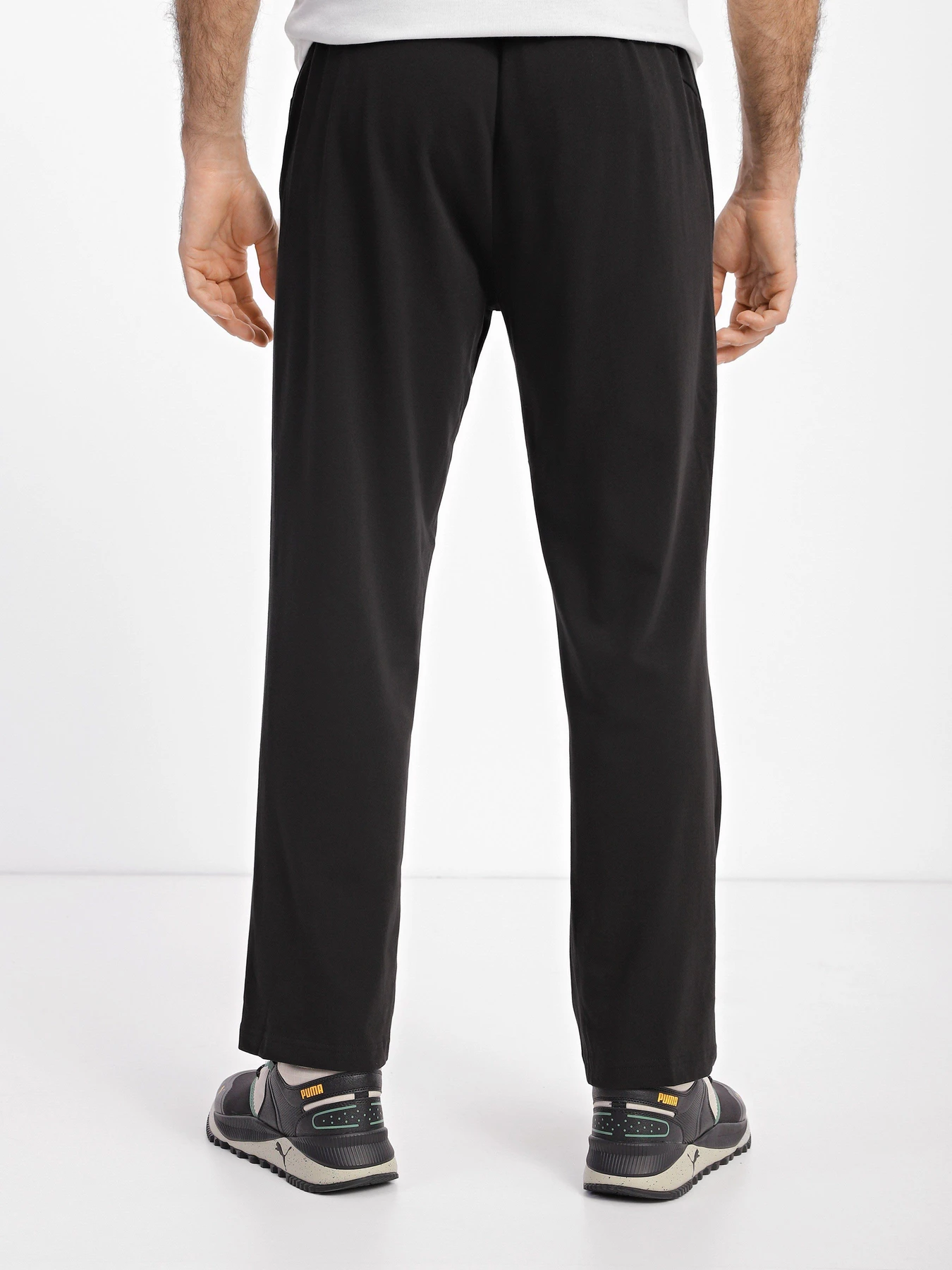 Брюки PUMA ESSENTIALS JERSEY модель 58674701 Брюки PUMA ESSENTIALS JERSEY модель 58674701 Фото