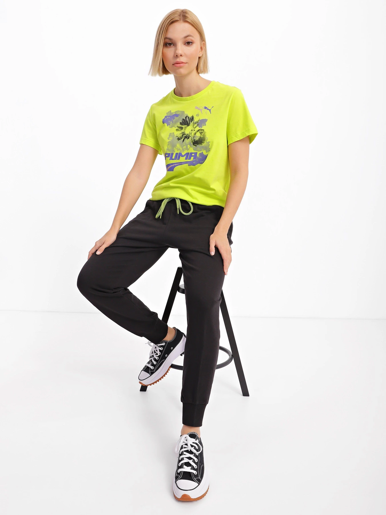 Брюки PUMA EVIDE KNIT модель 59976001 Брюки PUMA EVIDE KNIT модель 59976001 Фото