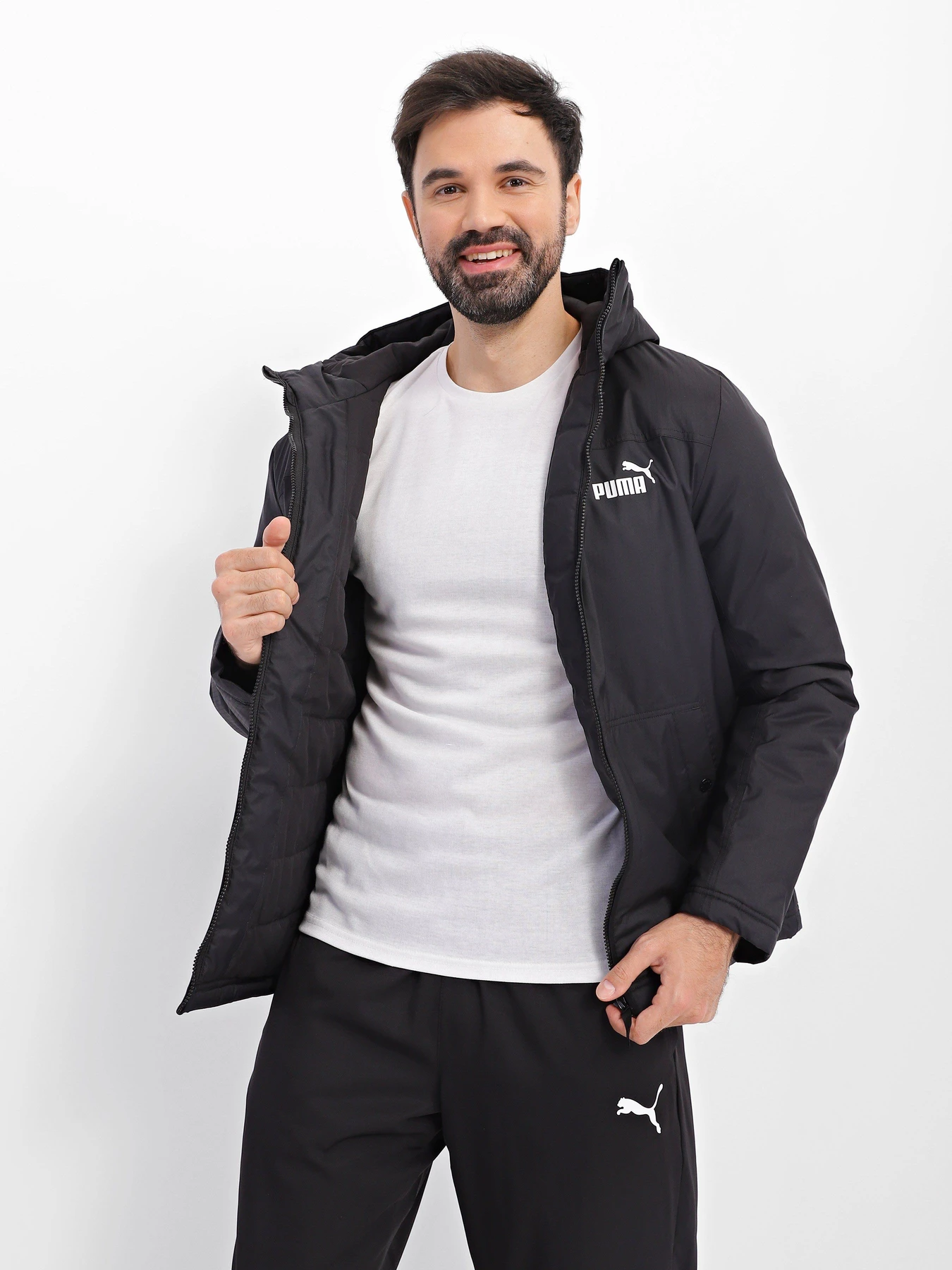 Куртки та дублянки PUMA COLOUR BLOCK PADDED модель 84934601 Куртки та дублянки PUMA COLOUR BLOCK PADDED модель 84934601 Фото