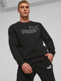 Худі та світшоти PUMA Essentials Elevated Crew модель 84988501 Фото