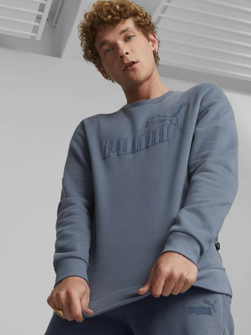 Худі та світшоти PUMA Essentials Elevated Crew модель 84988518 Фото