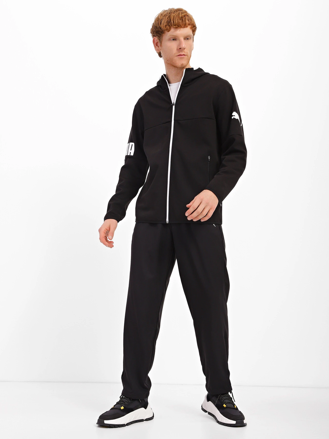 Худи и свитшоты PUMA Power Cat Full-Zip модель 84992601 Худи и свитшоты PUMA Power Cat Full-Zip модель 84992601 Фото