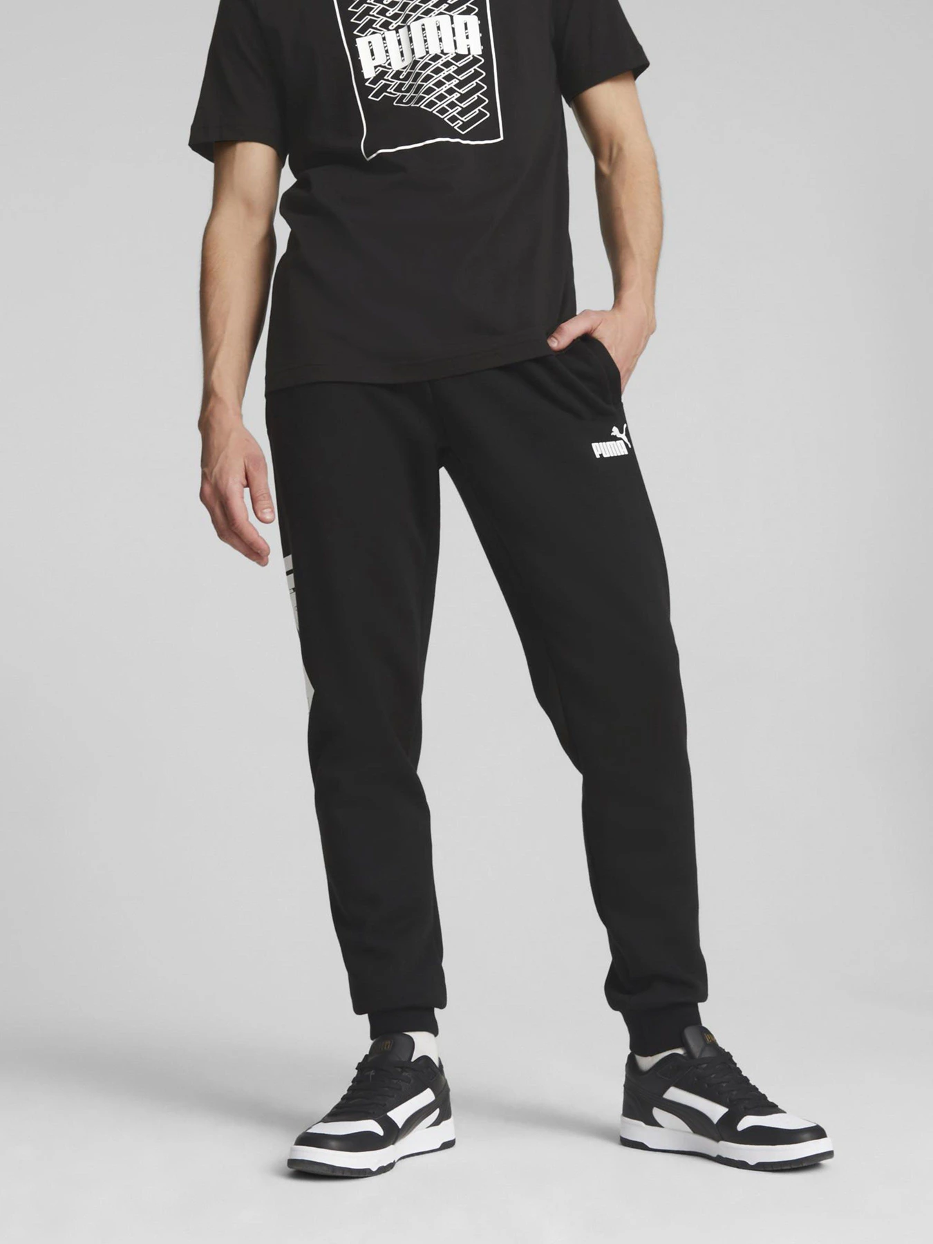 Брюки PUMA POWER LOGO модель 84979601 Брюки PUMA POWER LOGO модель 84979601 Фото