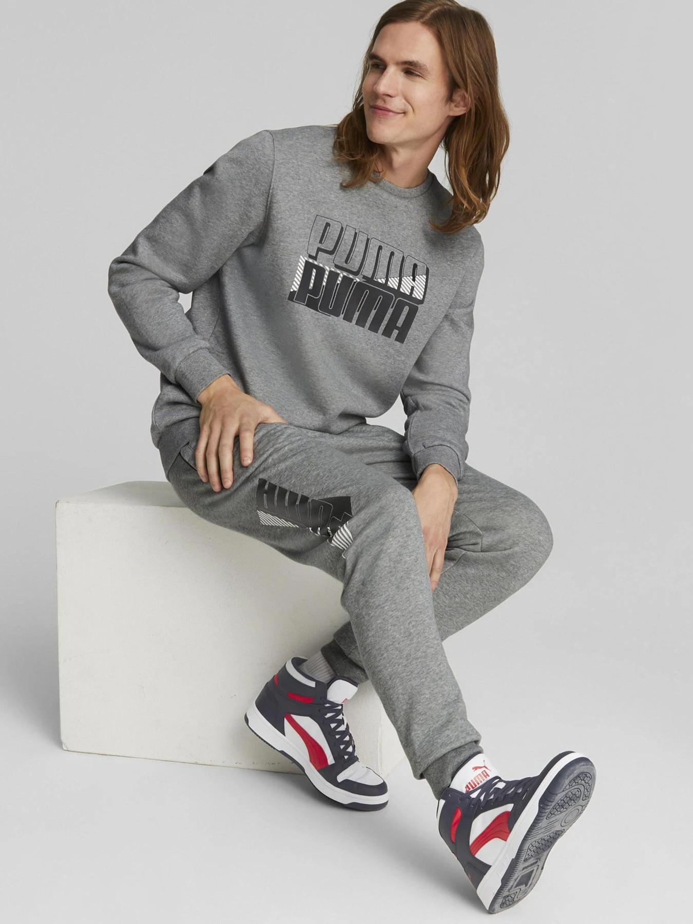 Брюки PUMA POWER LOGO модель 84979603 Фото