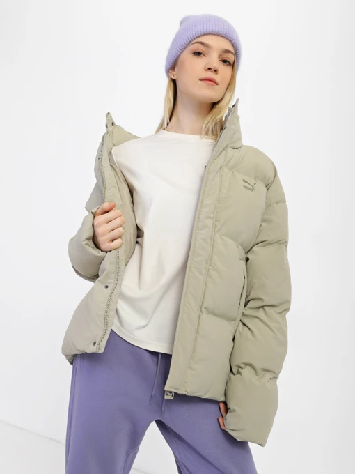 Куртки та дублянки PUMA Classics Oversized Puffer модель 53557368 Фото
