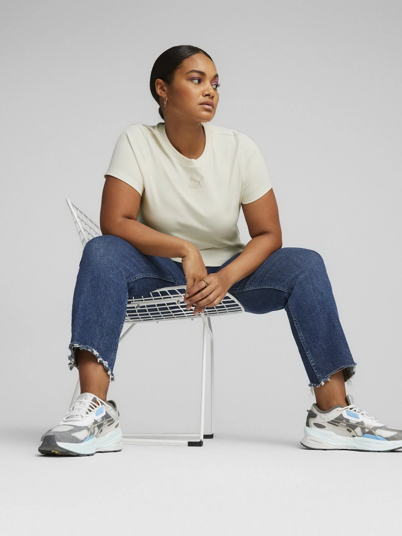 Футболки и поло PUMA Classics Ribbed Slim модель 53568999 Футболки и поло PUMA Classics Ribbed Slim модель 53568999 Фото