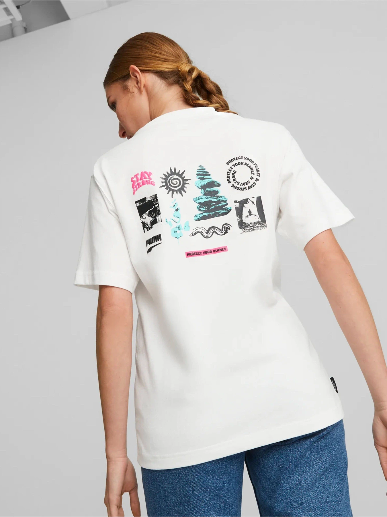 Футболки і поло PUMA Downtown Relaxed Graphic модель 53836202 Футболки і поло PUMA Downtown Relaxed Graphic модель 53836202 Фото