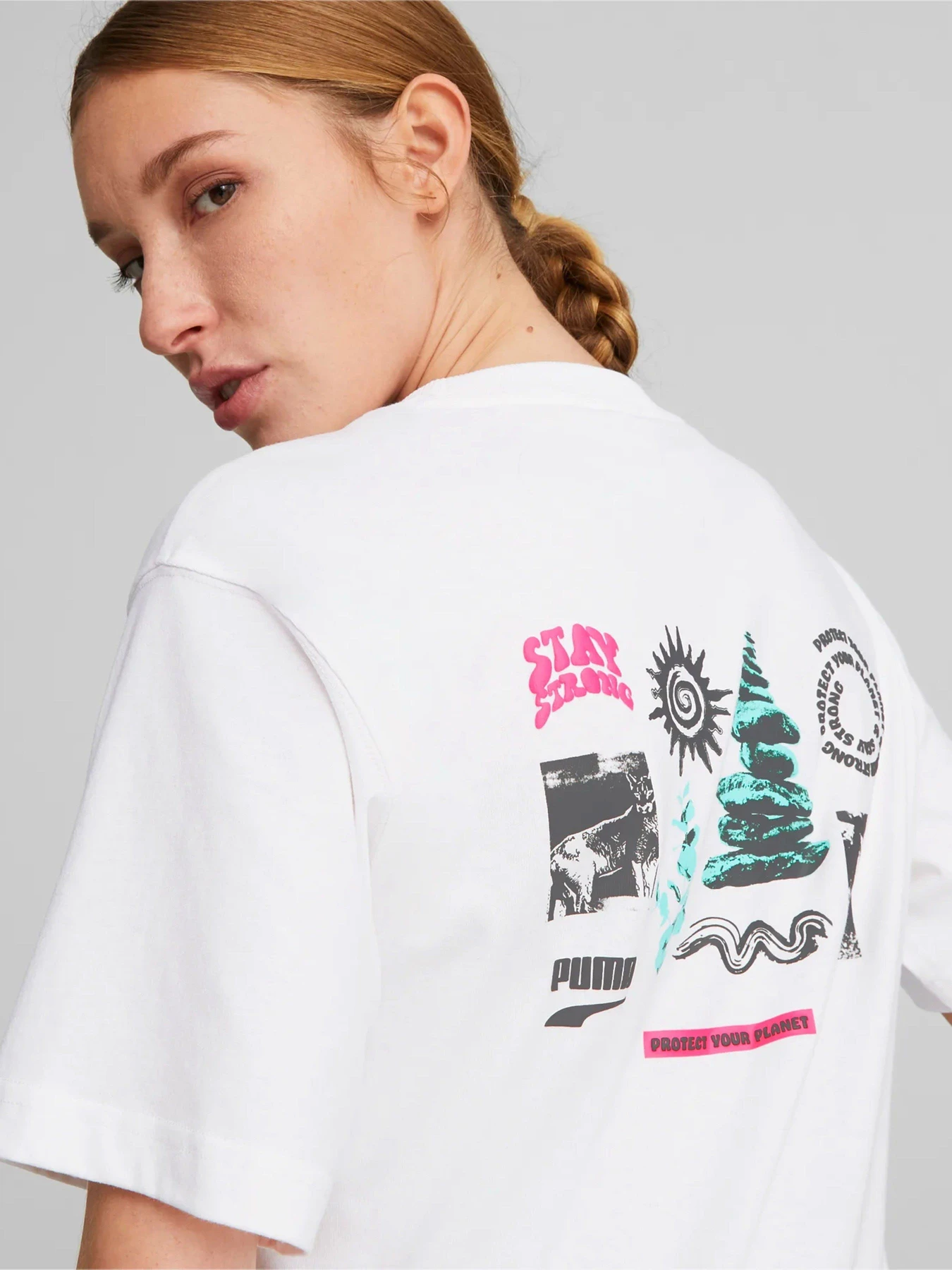 Футболки і поло PUMA Downtown Relaxed Graphic модель 53836202 Футболки і поло PUMA Downtown Relaxed Graphic модель 53836202 Фото