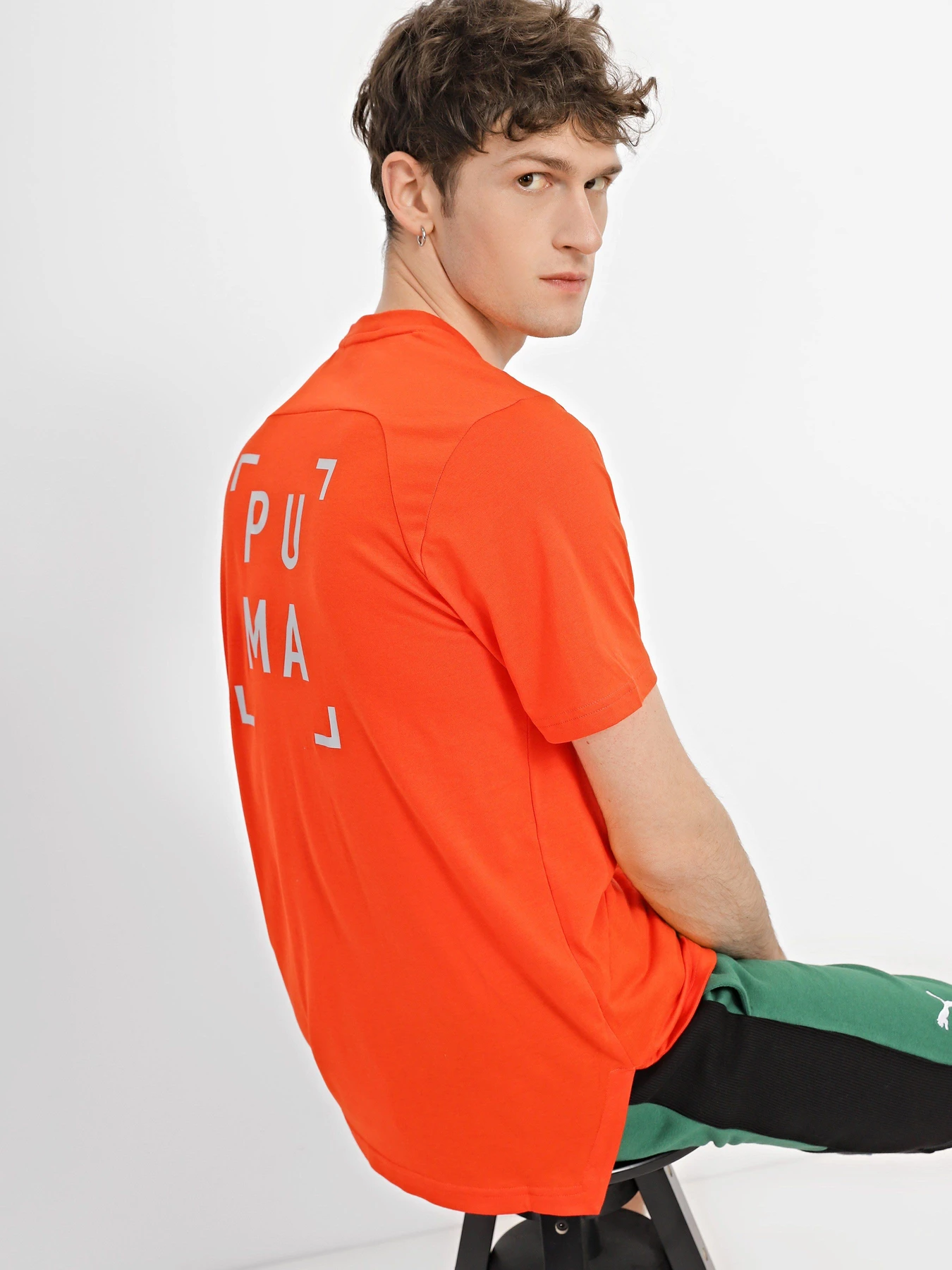 Футболки и поло PUMA Logo Short Training модель 52153725 Футболки и поло PUMA Logo Short Training модель 52153725 Фото
