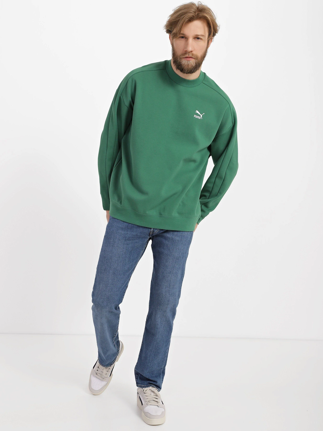 Худі та світшоти PUMA T7 Mock Neck модель 53948337 Худі та світшоти PUMA T7 Mock Neck модель 53948337 Фото