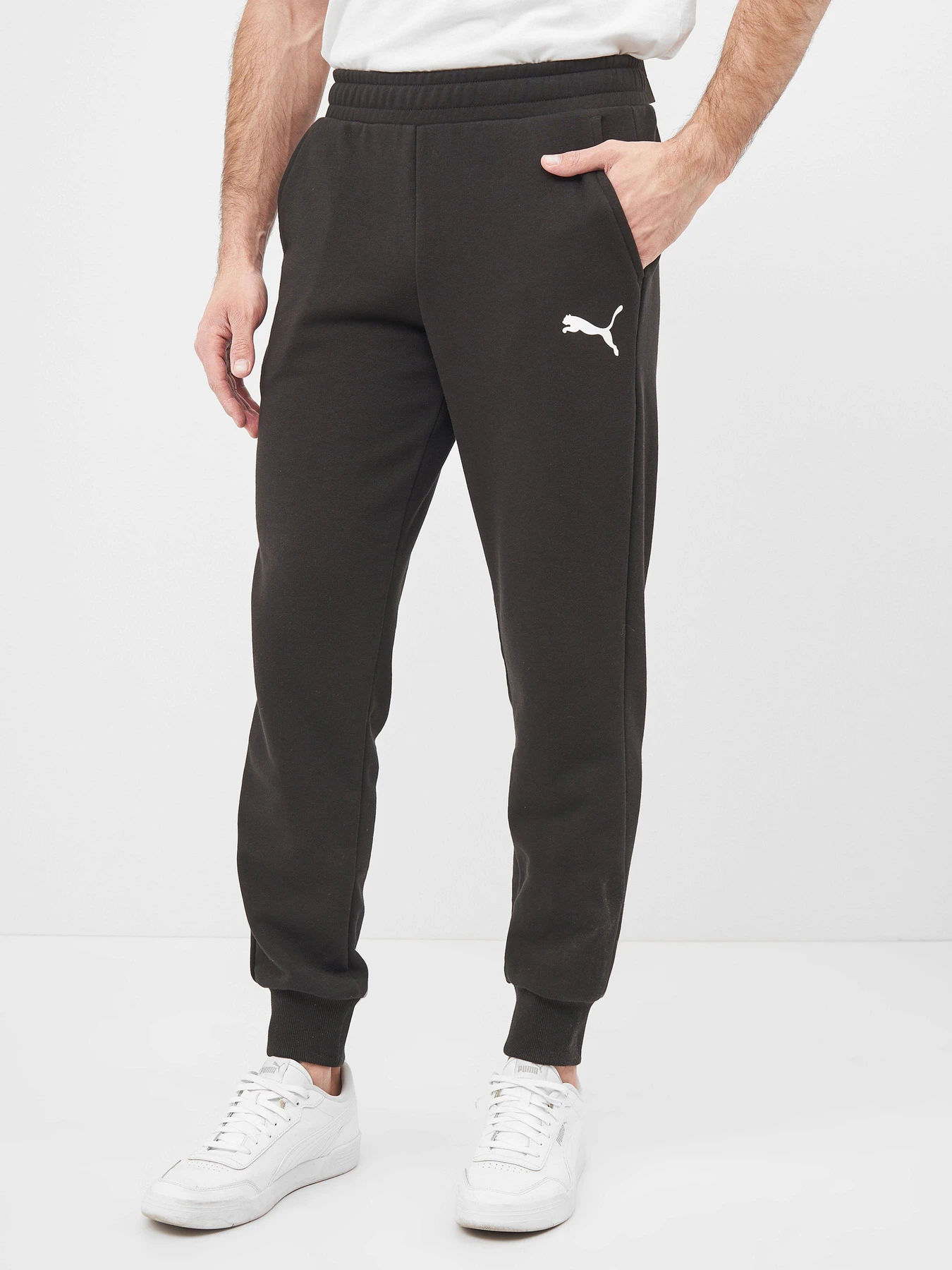 Брюки PUMA ESS Logo Pants модель 58671651 Фото