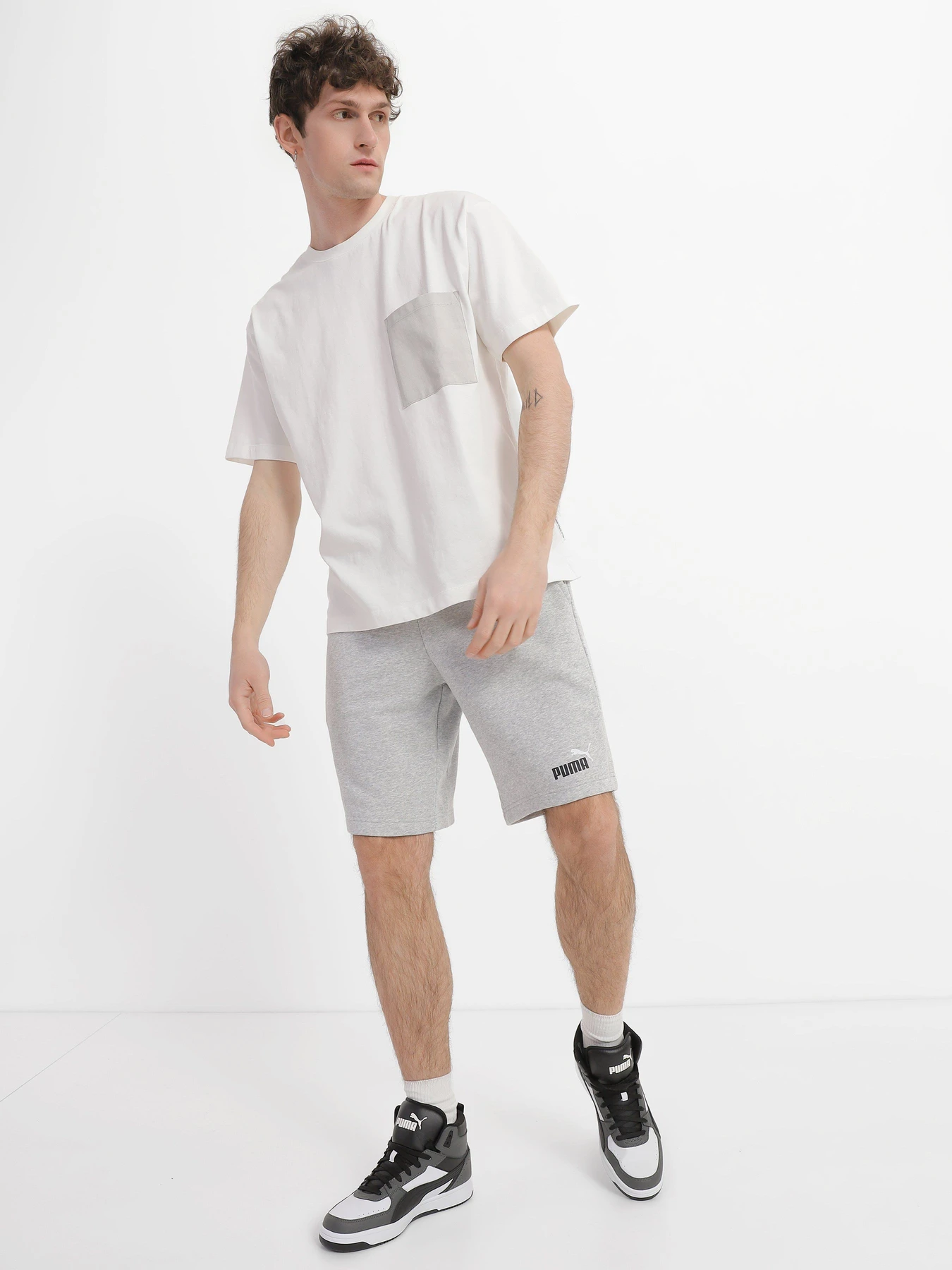 Шорты PUMA ESS+ 2 Col Shorts модель 58676604 Шорты PUMA ESS+ 2 Col Shorts модель 58676604 Фото