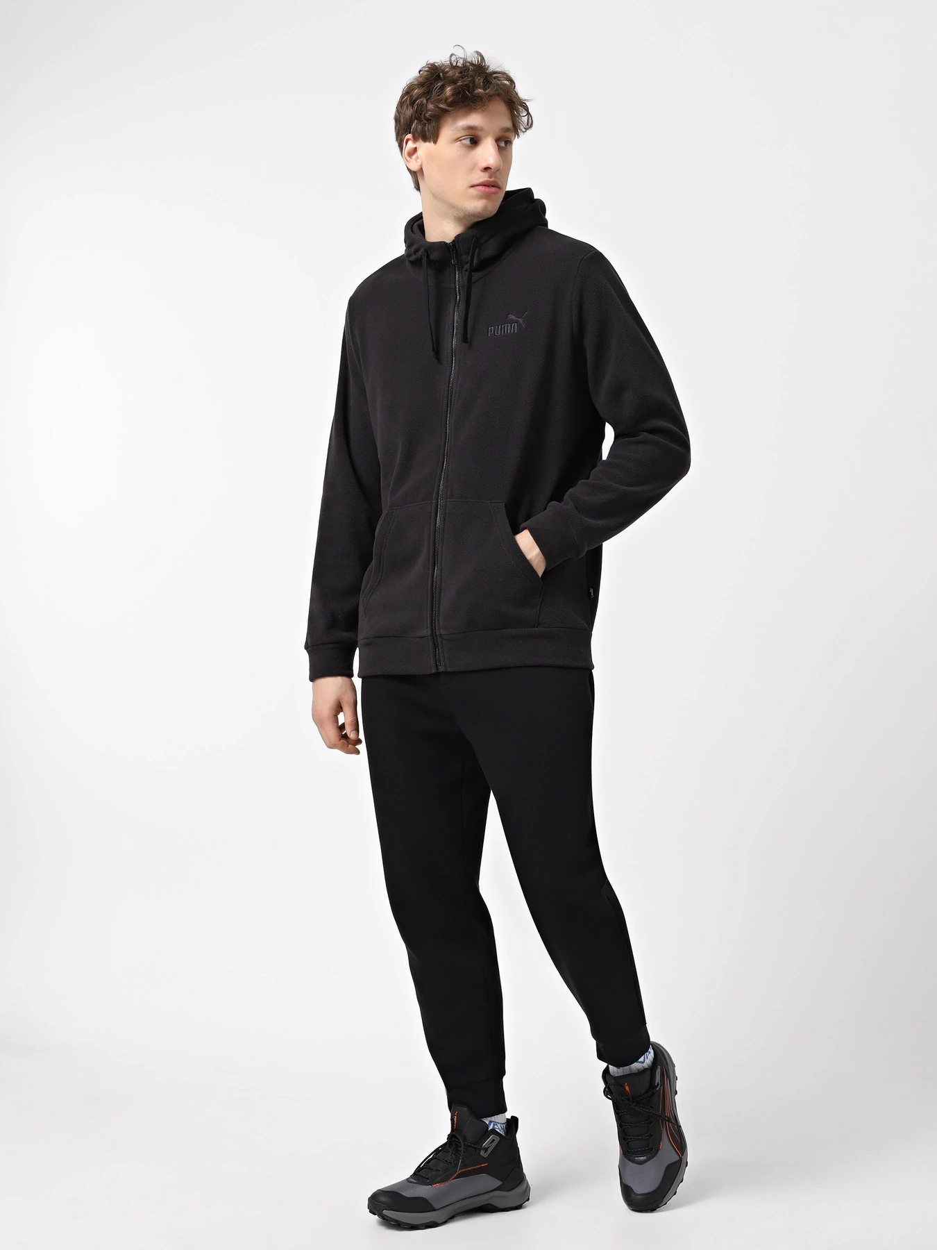 Худі та світшоти PUMA ESSENTIALS ELEVATED FULL-ZIP модель 68189301 Фото