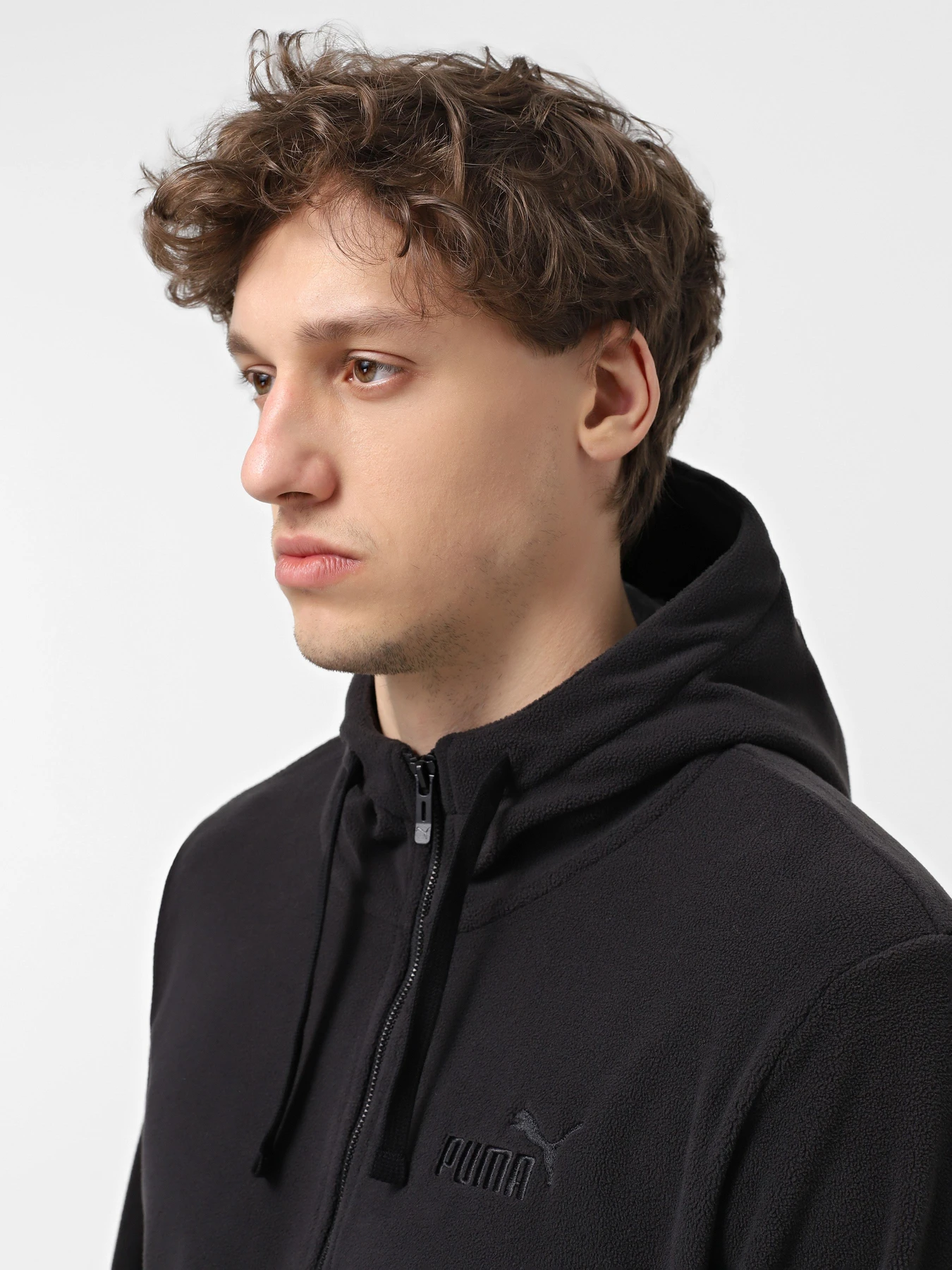 Худі та світшоти PUMA ESSENTIALS ELEVATED FULL-ZIP модель 68189301 Фото