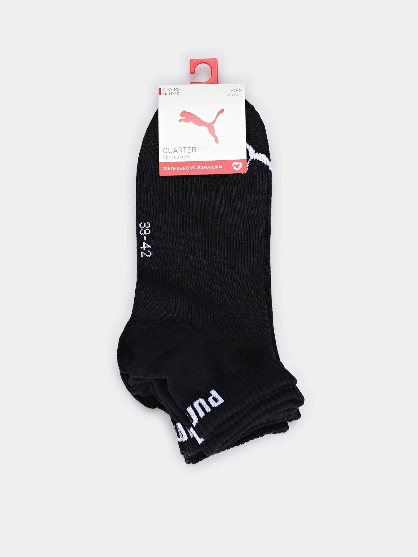 Шкарпетки та гольфи PUMA QUARTER SOCKS 3 PACK модель 93858906 Шкарпетки та гольфи PUMA QUARTER SOCKS 3 PACK модель 93858906 Фото